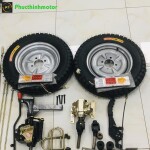 Bộ chuyển đổi xe 2 bánh thành xe ba bánh tải khỏe