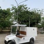Xe 4 bánh điện có thùng